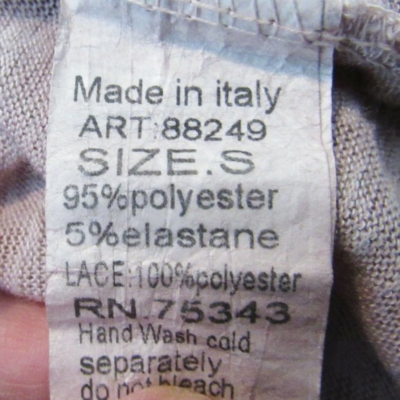 LUNGO LARNO Dusty Rose/Pink MADE IN ITALY Waterfall Front Sweater/Cardigan SZ S - Picture 4 of 7